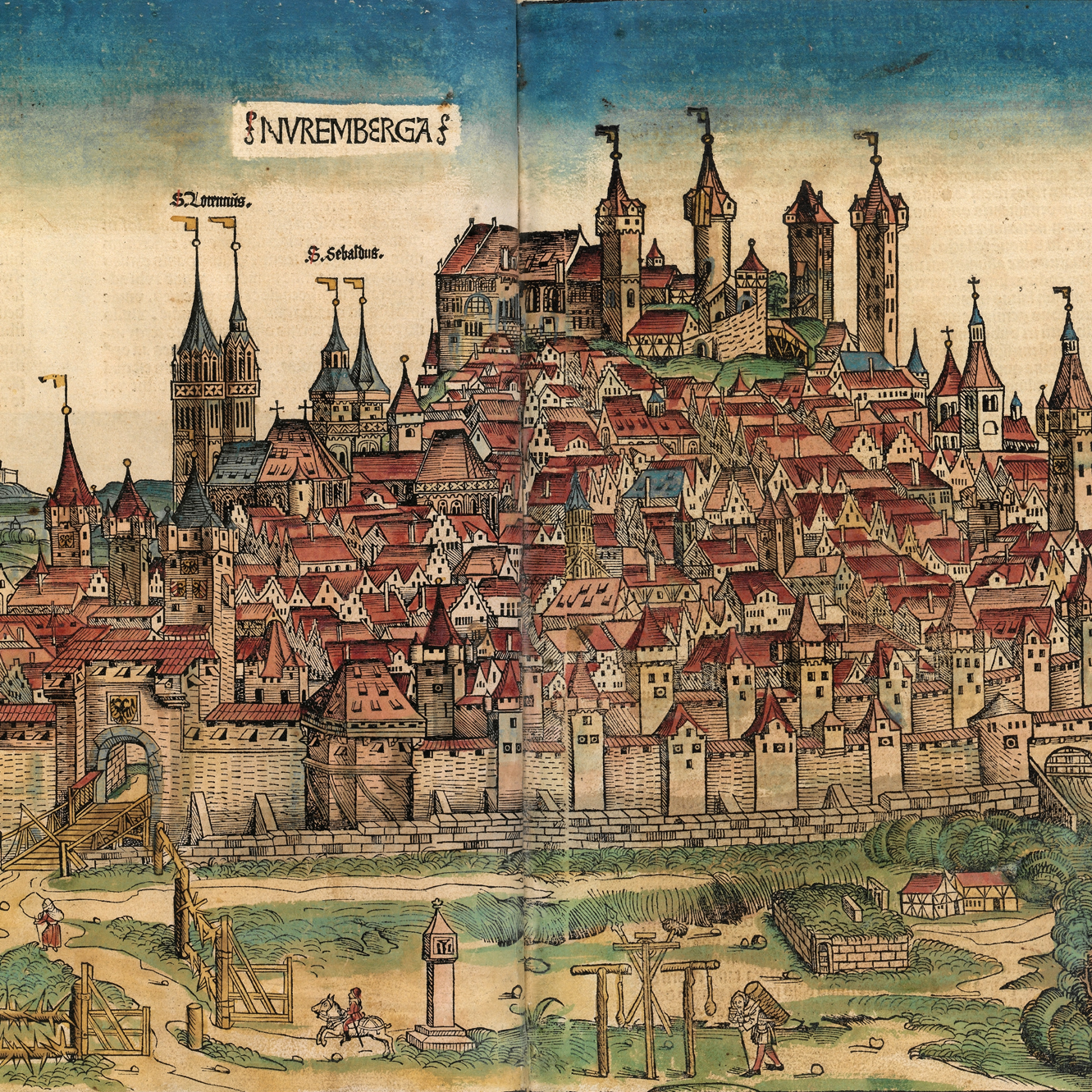 12 13 века европа. Nuremberg Castle гравюра. Аугсбург средние века. Город Любек в Германии в средневековье 16 век. Аугсбург средневековый город.